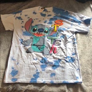 ‘90s Style Disney Stitch tyedye T-Shirt! OBO